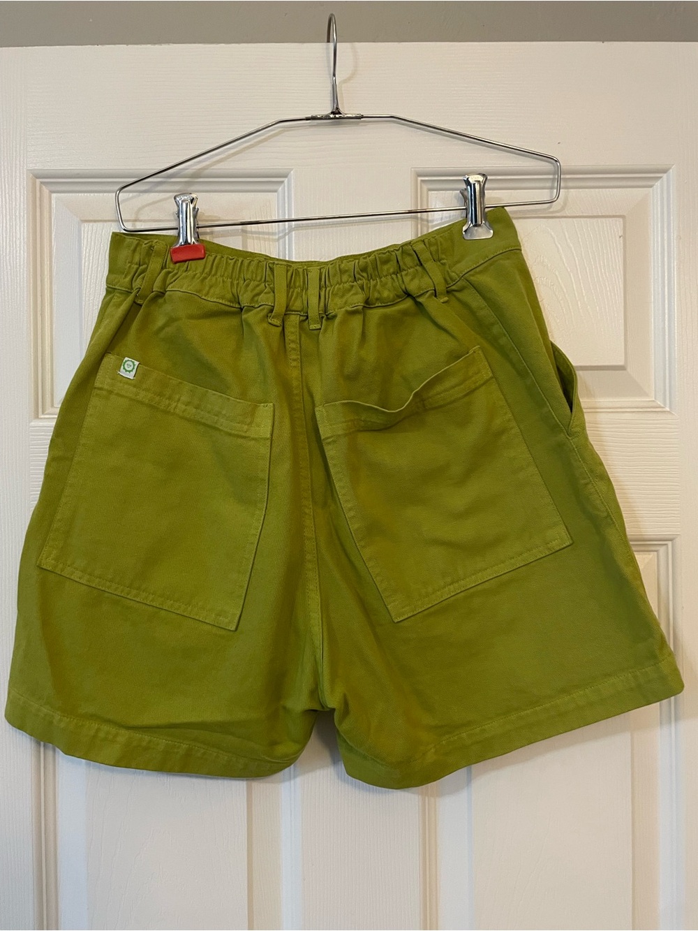 Big Bud Press Work Shorts in Lime Green Size Small - Picture 2 of 5
